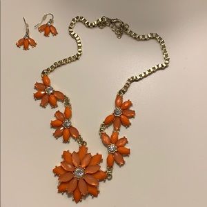 Charming Charlie necklace & earring set